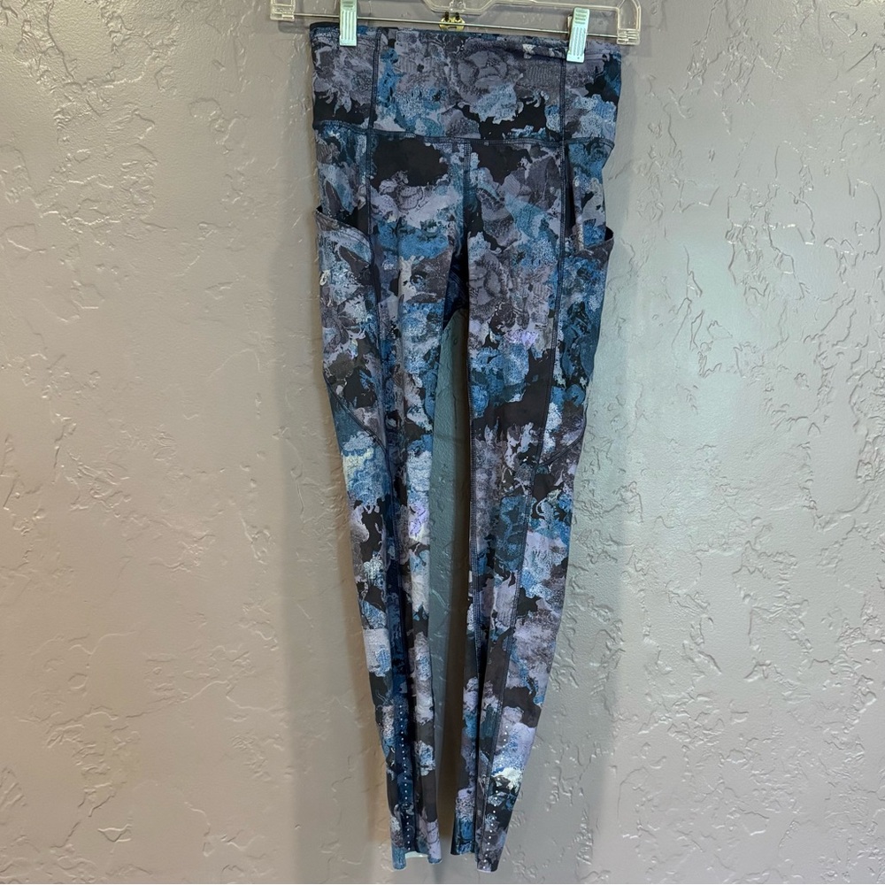 lululemon athletica Blue, Lavender and Black Leggings - 4 - Picture 2 of 4